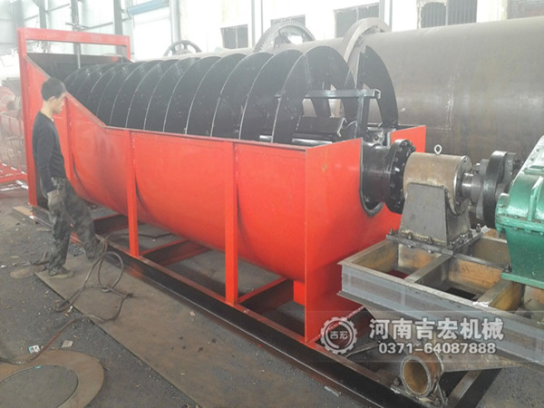 螺旋洗石機(jī)、移動(dòng)輸送機(jī)發(fā)往東北